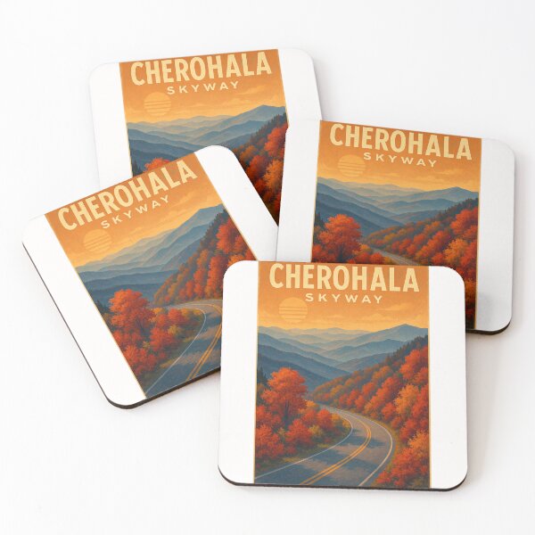 Item preview, Autumn Drive through Cherohala Skyway in the Appalachian Mountains designed and sold by Places On Earth.