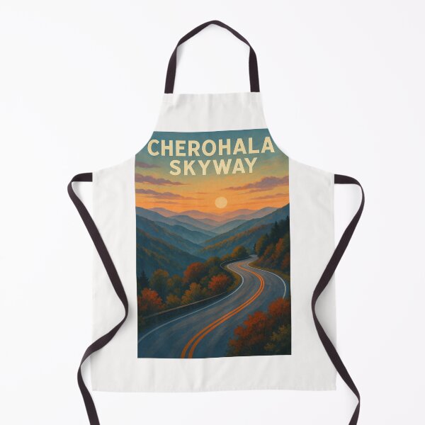 Item preview, Sunset over Cherohala Skyway in the Smoky Mountains designed and sold by Places On Earth.