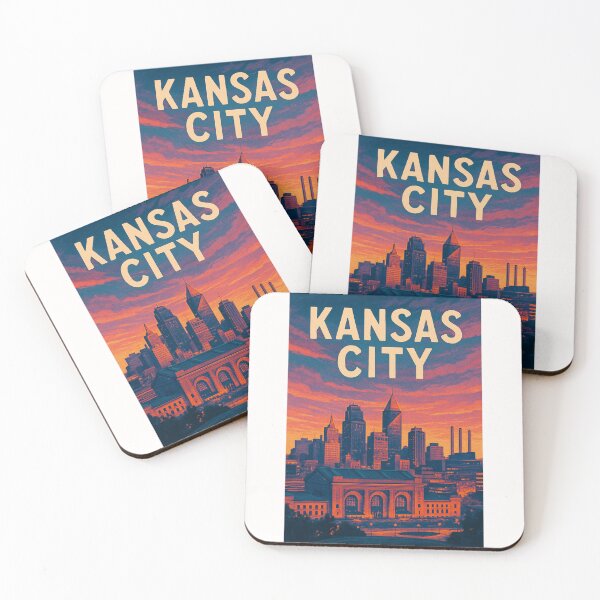 Item preview, Kansas City Skyline at Sunset with Union Station in Foreground designed and sold by Places On Earth.