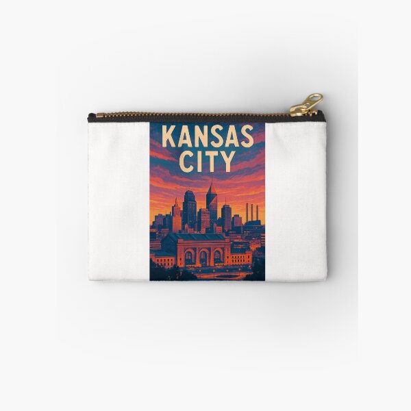Item preview, Kansas City Skyline at Sunset with Union Station in Foreground designed and sold by Places On Earth.