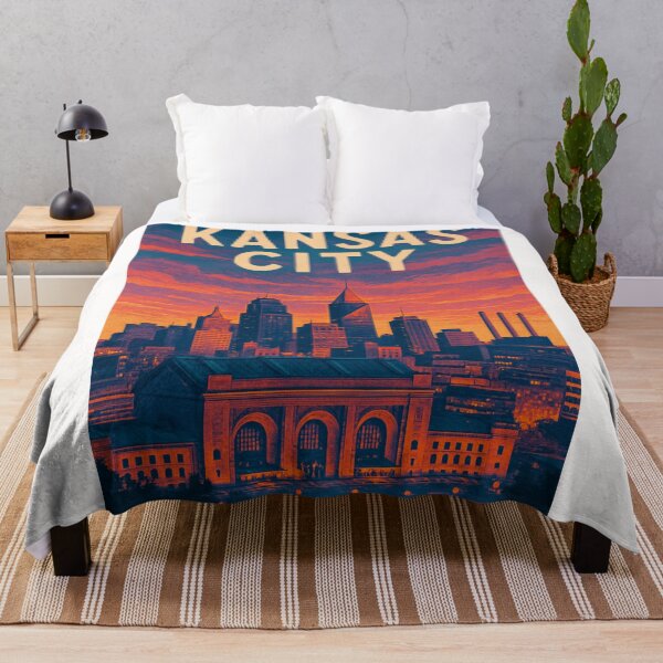 Item preview, Kansas City Skyline at Sunset with Union Station in Foreground designed and sold by Places On Earth.