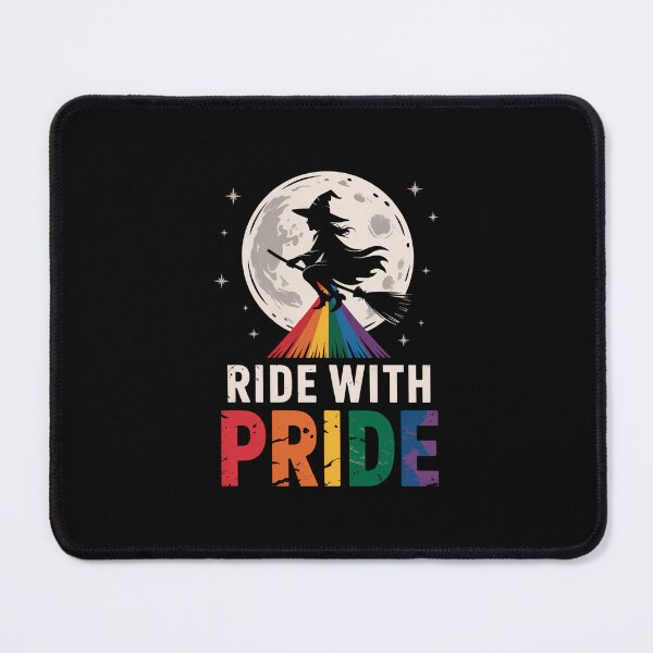 Item preview, Pride LGBT Lesbian Witch Gay Rainbow Halloween designed and sold by aidenpier.