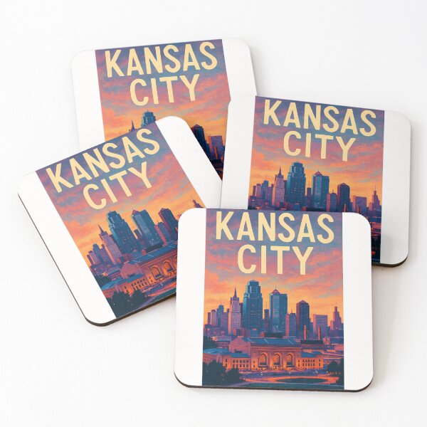 Item preview, Kansas City Skyline with Union Station and Dramatic Sky designed and sold by Places On Earth.