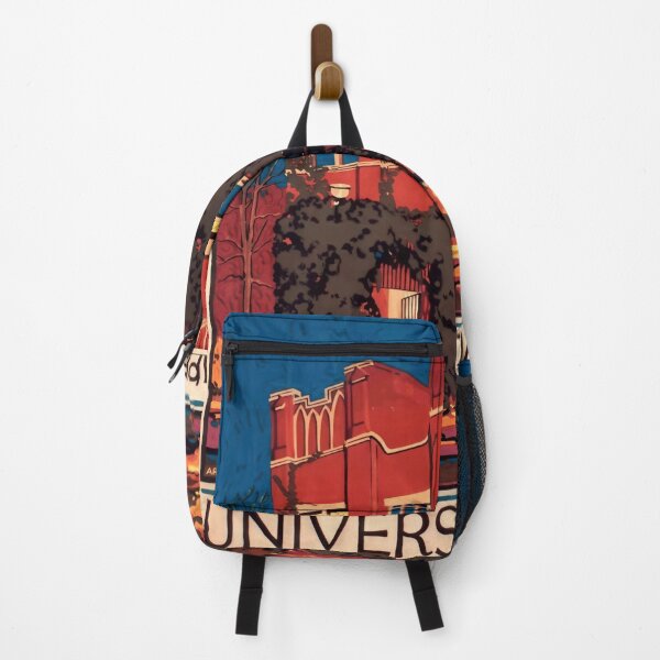 Item preview, Vintage University Travel Poster | Lake Forest Campus Art | North Shore Line | Art Deco & Arts and Crafts Design designed and sold by artofuniverse.