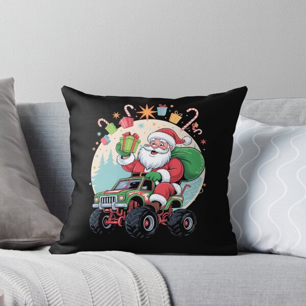 Item preview, Santa Monster Truck Xmas Christmas designed and sold by aidenpier.