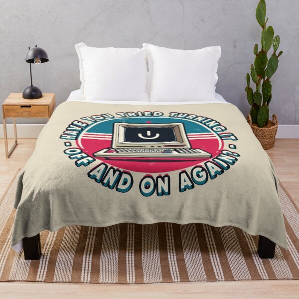 Item preview, HAVE YOU TRIED TURNING IT OFF AND ON AGAIN? designed and sold by Scaryzz.
