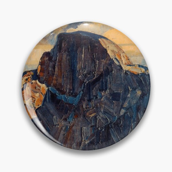 Item preview, Vintage Yosemite Travel Poster | Southern Pacific Lines Art | Half Dome Painting | Bold Brushstrokes & Expressive Colors designed and sold by artofuniverse.