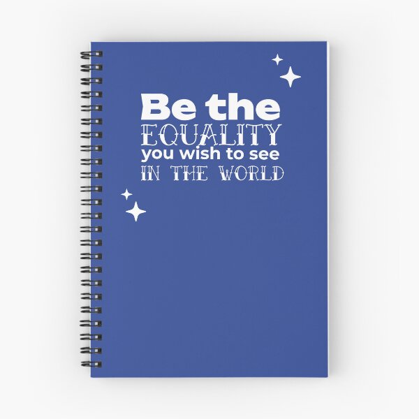 Item preview, Be the EQUALITY you wish to see in the world  - (BLUE) designed and sold by WheelieGdArt.