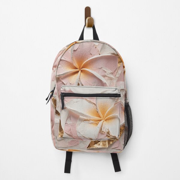 Item preview, Warm Abstract Garden Radiance White Hawaiian Flower designed and sold by Star3NowForMe.