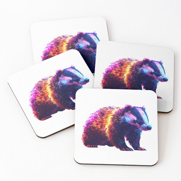 Item preview, Wonderful Cute Badger designed and sold by GloriousArtSKD.