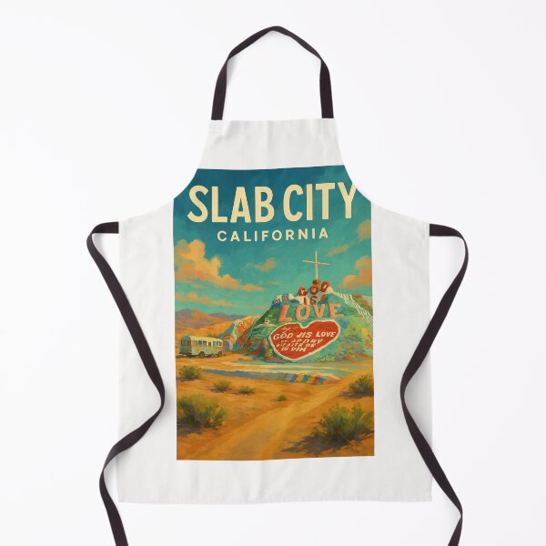 Item preview, Salvation Mountain and Bus in Slab City, California designed and sold by Places On Earth.