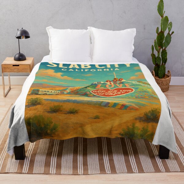 Item preview, Salvation Mountain and Bus in Slab City, California designed and sold by Places On Earth.
