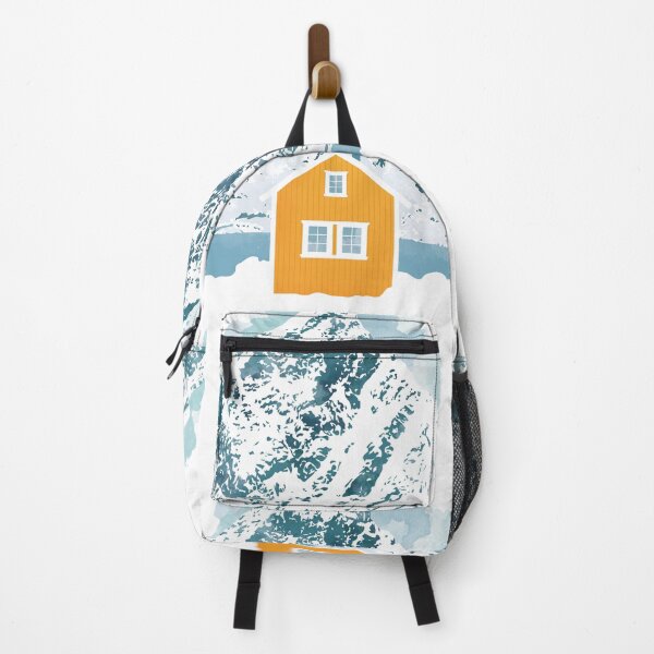 Item preview, Sakrisøy. Yellow Cabin. Lofoten Islands (Minimalist) designed and sold by Rapaz Designs.