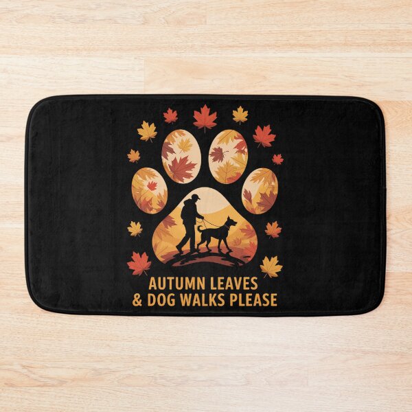 Item preview, Autumn Dog Paw Fall Dog Lovers Cute designed and sold by aidenpier.