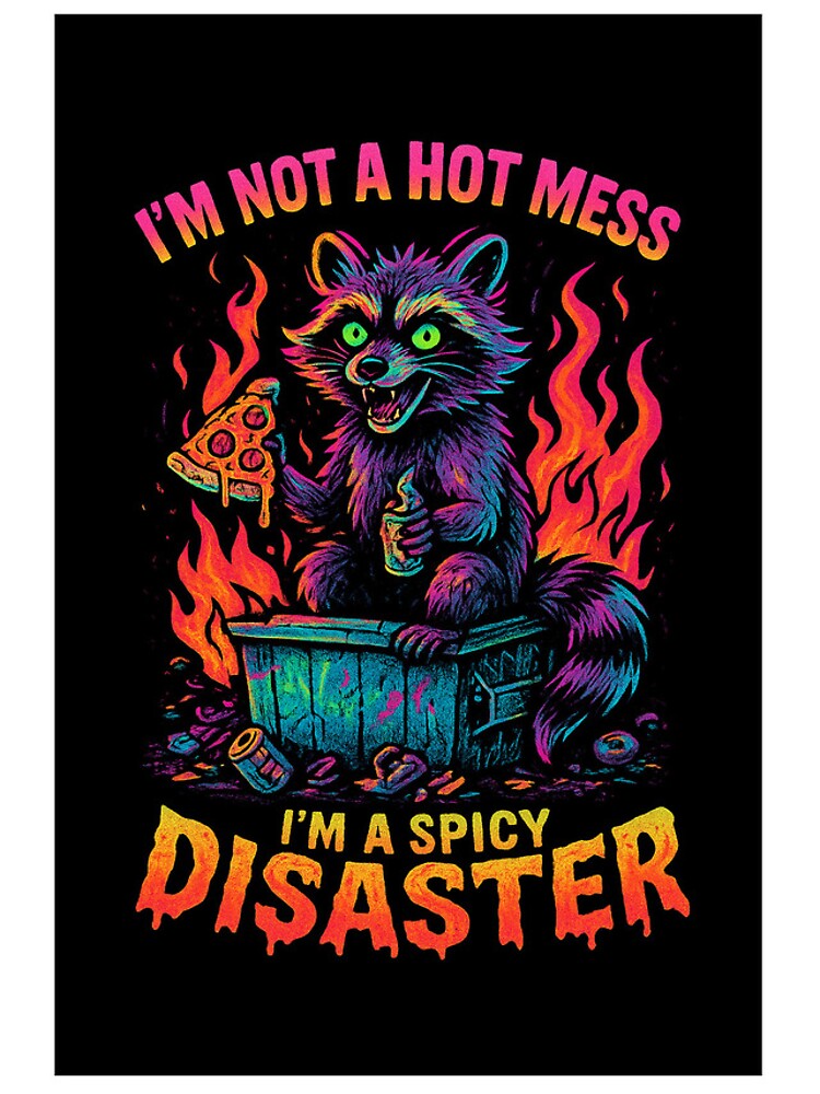 Thumbnail 4 of 4, iPhone Case, Humor Raccon designed and sold by ShopWell25.
