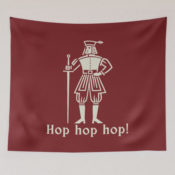 Item preview, Hop Hop Hop - cytat z serialu 1670 designed and sold by Anniko Art Studio.