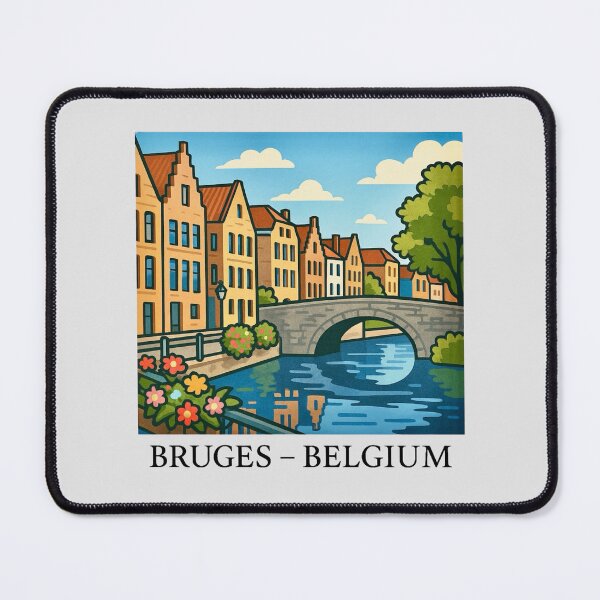 Item preview, Bruges, Belgium designed and sold by Myra365Art.