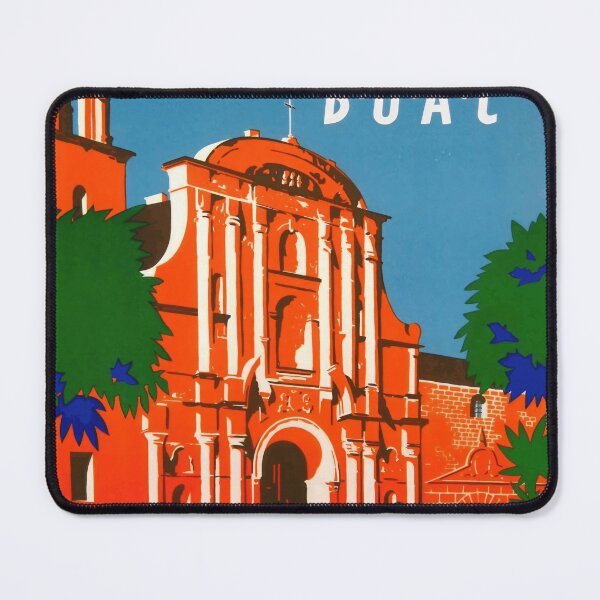 Item preview, Vintage Travel Poster | South America by BOAC | Spanish Colonial Church | Mid-Century Art | Exotic Adventure & Culture designed and sold by artofuniverse.
