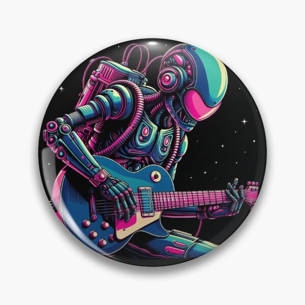 Item preview, Futuristik alien playing guitar  designed and sold by Dogandesighn.
