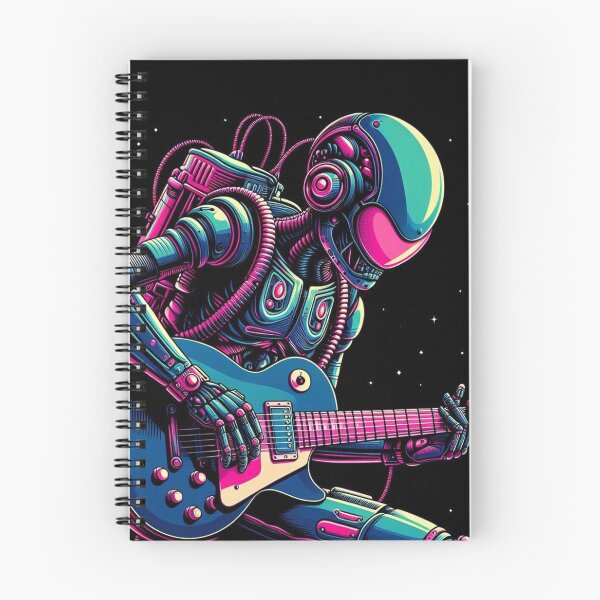 Item preview, Futuristik alien playing guitar  designed and sold by Dogandesighn.