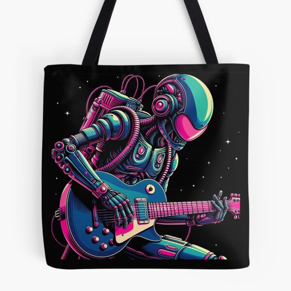 Item preview, Futuristik alien playing guitar  designed and sold by Dogandesighn.