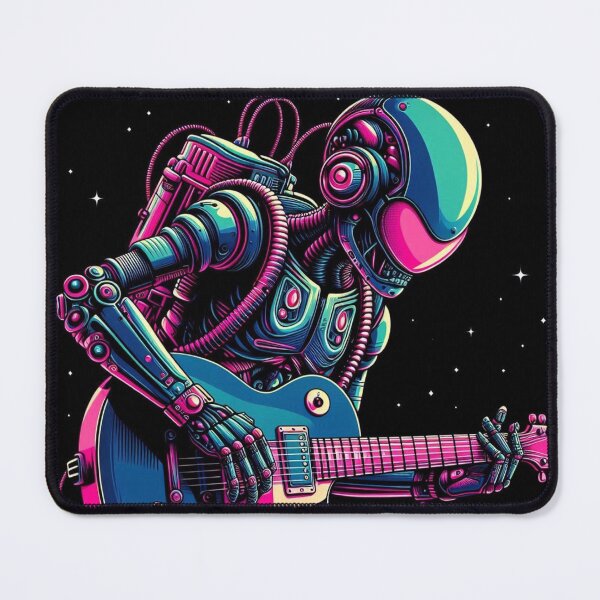 Item preview, Futuristik alien playing guitar designed and sold by Dogandesighn.