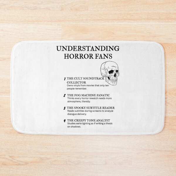 Item preview, Understanding Horror Fans – For Fans of Classic Frights designed and sold by PsyFlow35.