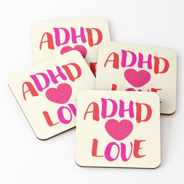 Item preview, ADHD Love, Attention Deficit Hyperactivity Disorder designed and sold by CharlottePlaceArt.
