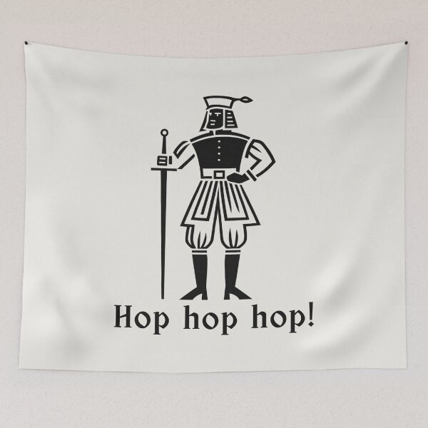 Item preview, Hop Hop Hop - cytat z serialu 1670 designed and sold by Anniko Art Studio.