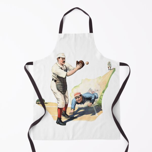Item preview, 1897 - Baseball - Cincinnati - New York - The Strobridge Lithograph Co | Players Catcher - Batter / Runner - 3rd Baseman | No Background - W2411 designed and sold by WheelieGdArt.