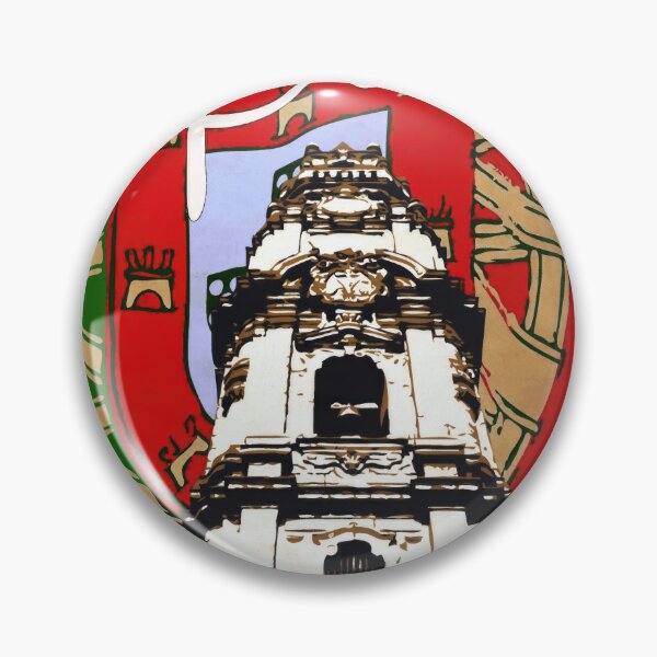 Item preview, Discover Clérigos Tower Art | Porto Portugal Poster | Pop Art Wall Decor | Baroque Architecture & Cultural Heritage Print designed and sold by artofuniverse.