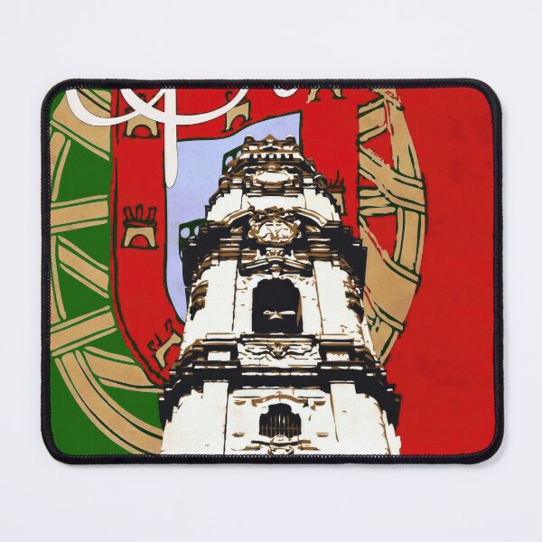 Item preview, Discover Clérigos Tower Art | Porto Portugal Poster | Pop Art Wall Decor | Baroque Architecture & Cultural Heritage Print designed and sold by artofuniverse.