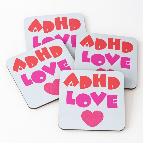 Item preview, ADHD Love, Attention Deficit Hyperactivity Disorder designed and sold by CharlottePlaceArt.