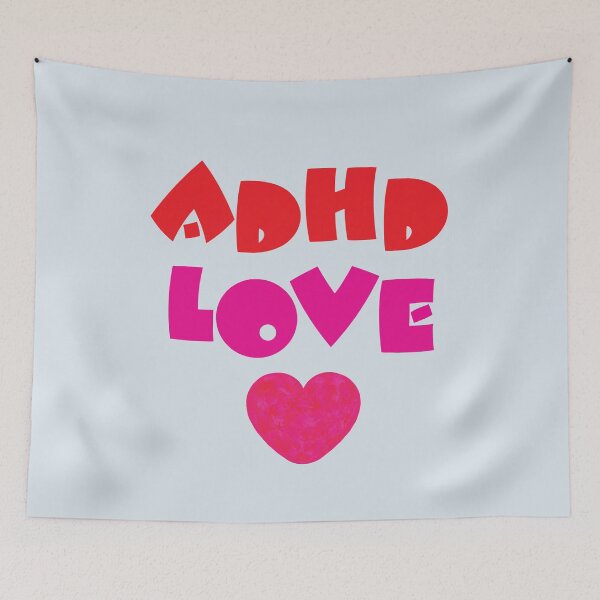 Item preview, ADHD Love, Attention Deficit Hyperactivity Disorder designed and sold by CharlottePlaceArt.