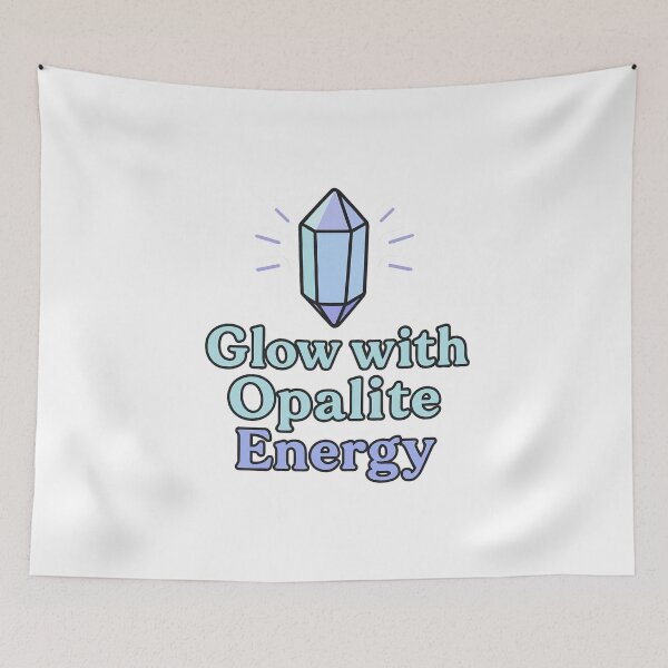 Item preview, Glow with Opalite Energy – Crystal Aesthetic Design | Spiritual Calm Vibes Gift for Crystal Lovers designed and sold by RedVista.