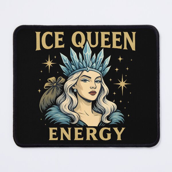 Item preview, Frost Queen Energy – Winter Power Vibes designed and sold by ArcadiaSilence.