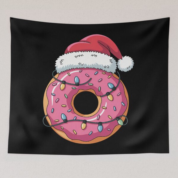 Item preview, Christmas Donut Santa Cute Xmas Baking Baker designed and sold by tearbytea.