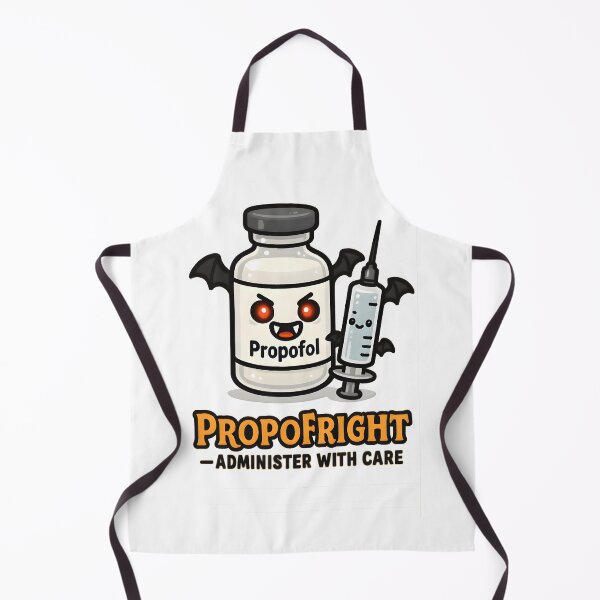 Item preview, Propofright — Administer with Care | Funny Veterinary Anesthesia Halloween Design designed and sold by Bettybee00.