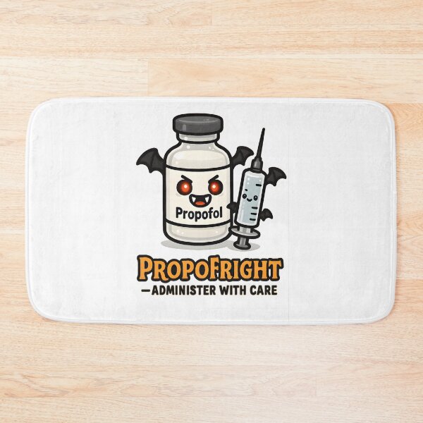 Item preview, Propofright — Administer with Care | Funny Veterinary Anesthesia Halloween Design designed and sold by Bettybee00.