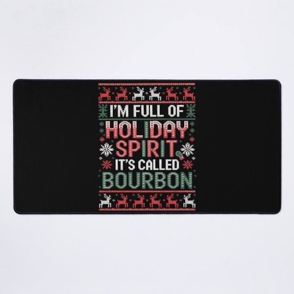 Item preview, Christmas Drinking Funny Bourbon Holiday Party designed and sold by tearbytea.
