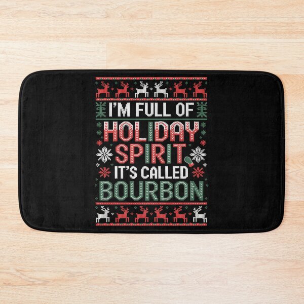 Item preview, Christmas Drinking Funny Bourbon Holiday Party designed and sold by tearbytea.