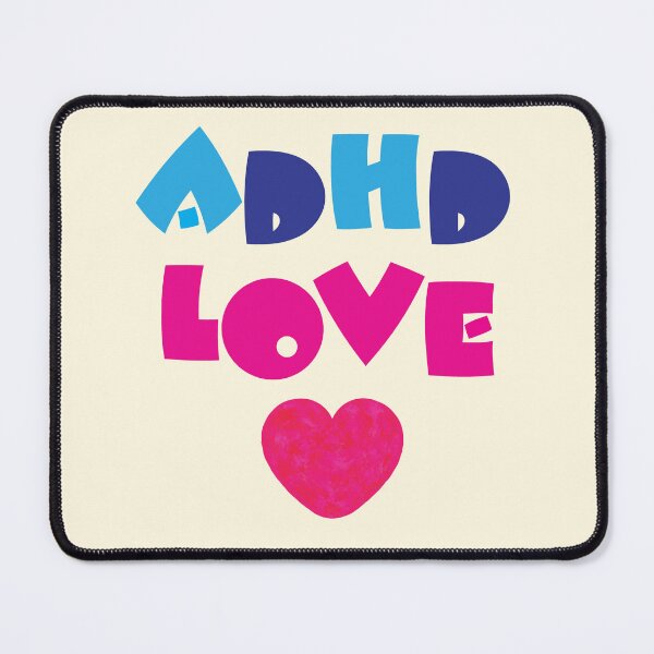 Item preview, ADHD Love, Attention Deficit Hyperactivity Disorder designed and sold by CharlottePlaceArt.
