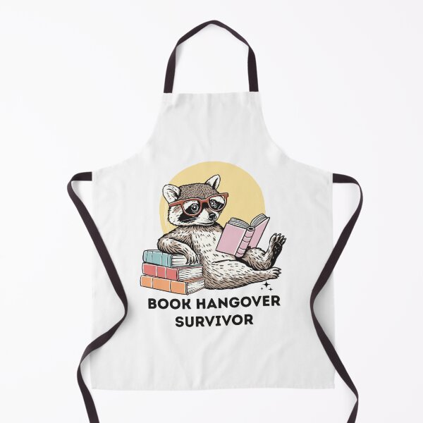 Item preview, Book Hangover Survivor Raccoon designed and sold by berwies.