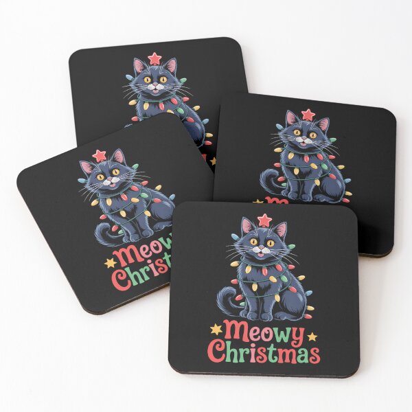 Item preview, Christmas Funny Cat Christmas Cat Lovers designed and sold by tearbytea.