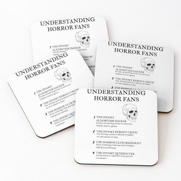Item preview, Understanding Horror Fans – Slasher, Screams, and Sarcasm designed and sold by PsyFlow35.