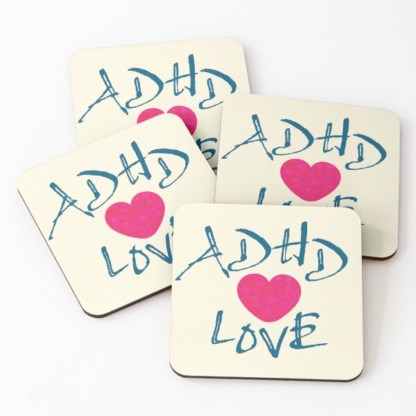 Item preview, ADHD Love, Attention Deficit Hyperactivity Disorder designed and sold by CharlottePlaceArt.