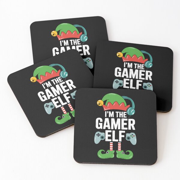 Item preview, Christmas Gamer Elf Cute Xmas Gaming designed and sold by tearbytea.