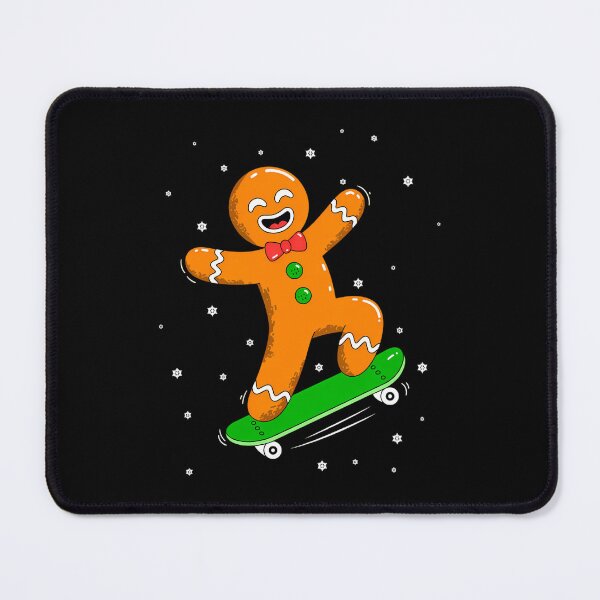 Item preview, Christmas Gingerbread Skateboard Xmas designed and sold by tearbytea.