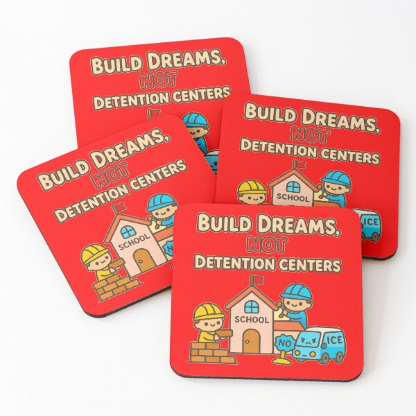 Item preview, Build Dreams, Not Detention Centers - V3 - NB designed and sold by WheelieGdArt.