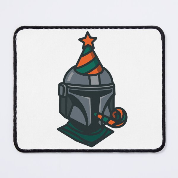 Item preview, Mando Helmet Birthday Party - Blue Orange designed and sold by retrofutured.